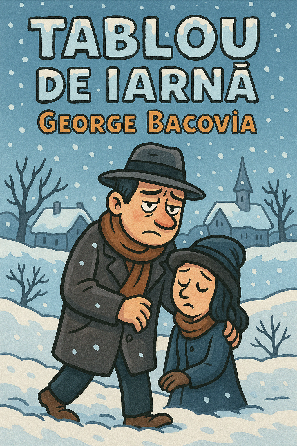 Coperta „Tablou de iarnă”